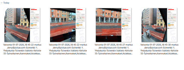JPEG datasarakkeella - Selain - 1-1