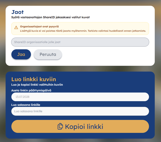 Kuvien jako - Selain - 1